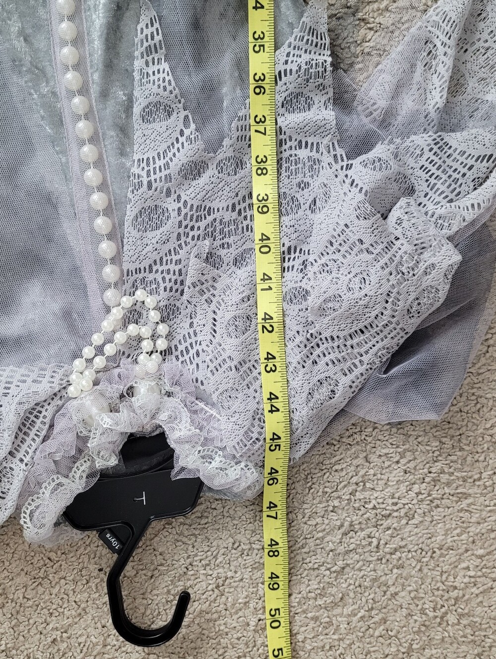 NWT Hallow's Eve Ghost Bride Costume Size M 10 - Picture 7 of 10